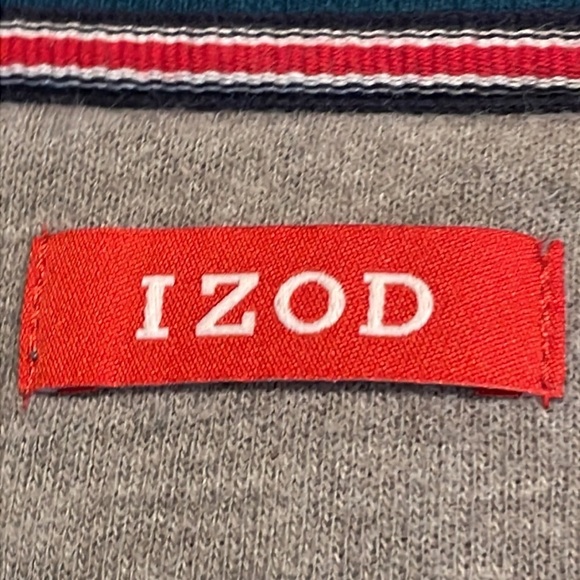 Vintage-pre 2004-XL IZOD fleece lined long sleeve crew neck pullover sweater - Picture 13 of 16